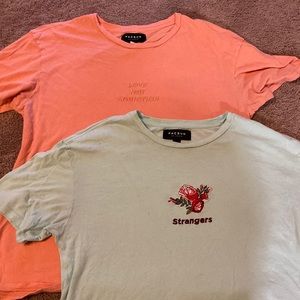 2 pacsun mens shirts